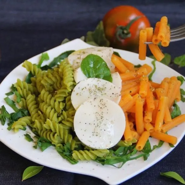 Vegetarian Nut-Free Grain-Free Mozzarella Pasta — Italian recipe