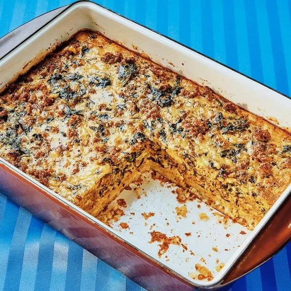Gluten-Free Nut-Free Hash Brown Breakfast Casserole — French recipe