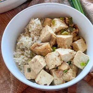 Vegan Vegetarian Vegetarian Mapo Tofu Recipe — Asian recipe