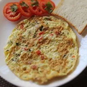 Vegetarian Gluten-Free Indian Masala Omelet Recipe — Indian recipe