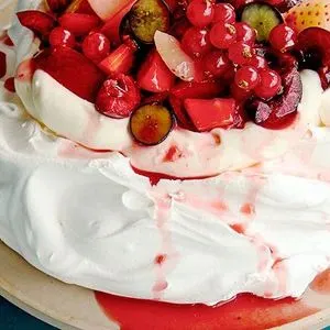 Vegetarian Nut-Free Air-fryer pavlova — Eastern europe recipe