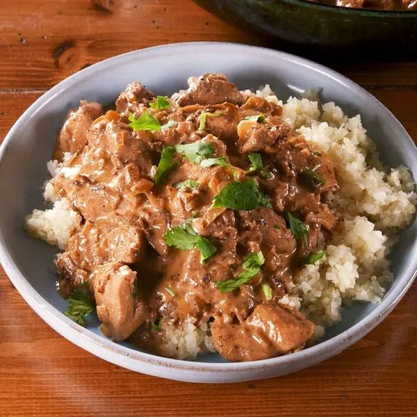Gluten-Free Nut-Free Keto Butter Chicken — Indian recipe
