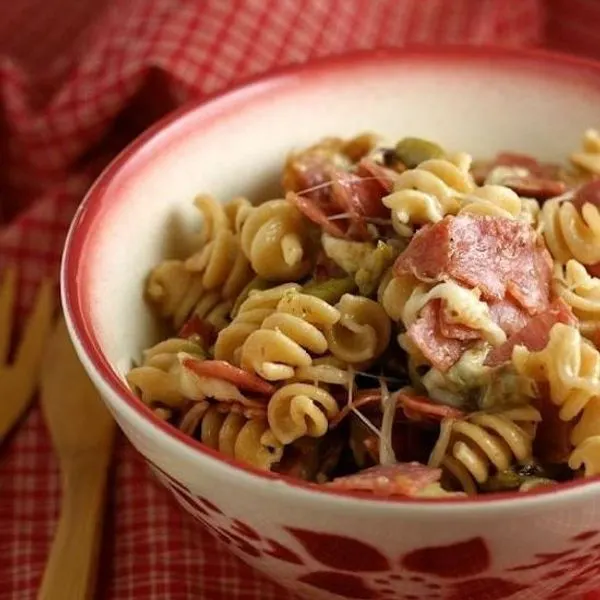Nut-Free Shellfish-Free Muffuletta Pasta — Italian recipe