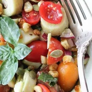 Vegan Vegetarian Hearts of Palm Salad — American recipe