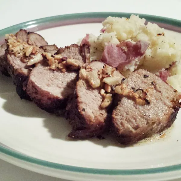 Gluten-Free Keto Rosemary Roasted Pork Tenderloin — American recipe
