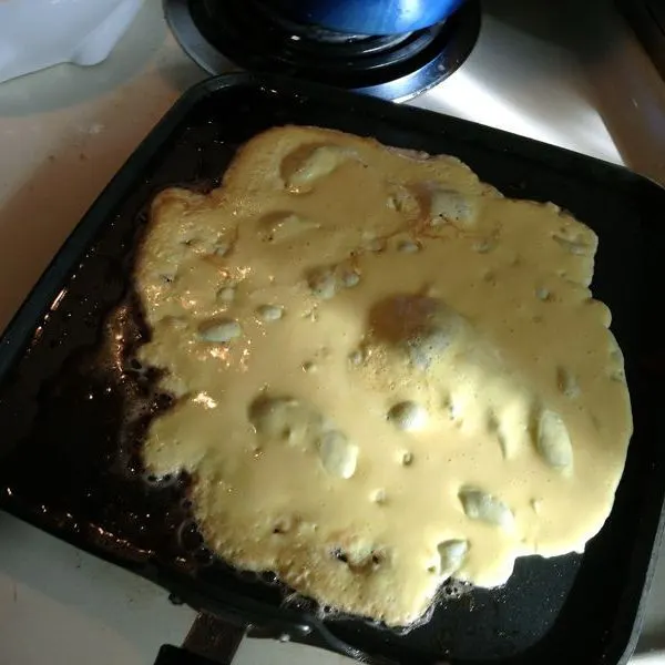 Vegetarian Keto Savory crepe (GF, NF, LC) — French recipe