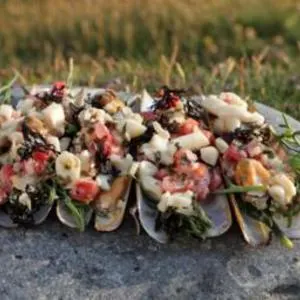 Gluten-Free Nut-Free Pembrokeshire seafood — French recipe