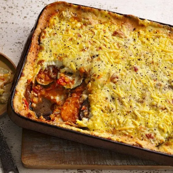 Vegetarian Nut-Free Vegan moussaka — American recipe