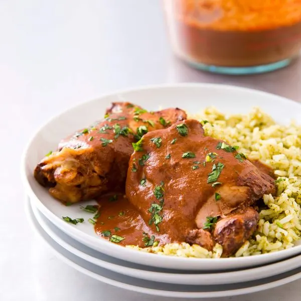 Gluten-Free Dairy-Free Slow-Cooker Chicken Mole — Mexican recipe