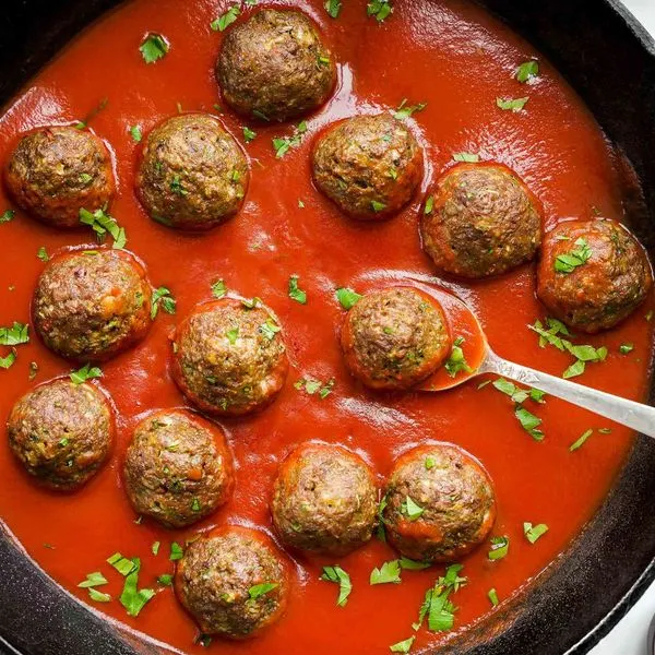 Nut-Free Shellfish-Free Vegan Meatballs — American recipe
