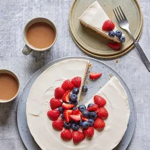 Nut-Free Shellfish-Free Vegan cheesecake — American recipe