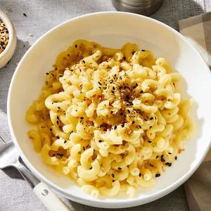 Vegetarian Nut-Free Breakfast Pasta — Italian recipe