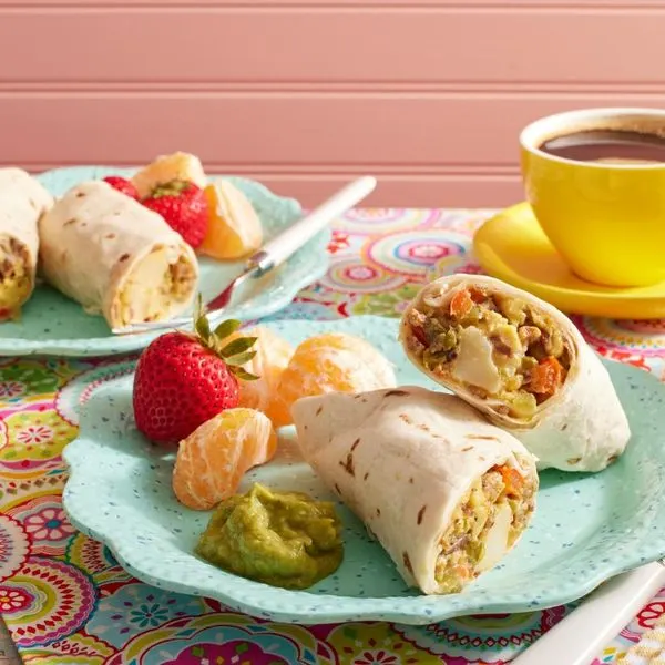Nut-Free Breakfast Burritos to Go — Mexican recipe
