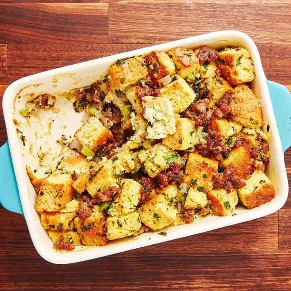 Nut-Free Shellfish-Free Best-Ever Keto Stuffing — American recipe
