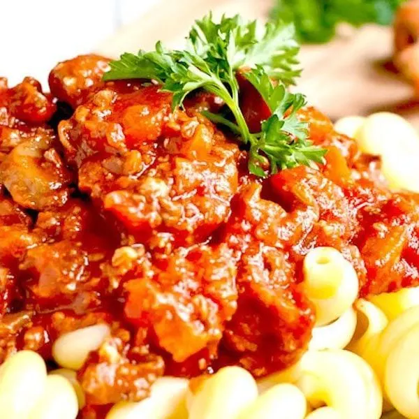 Dairy-Free Nut-Free Slow Cooker Sausage Ragu — Italian recipe