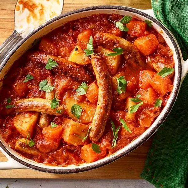 Gluten-Free Dairy-Free Slow cooker sausage casserole — Italian recipe