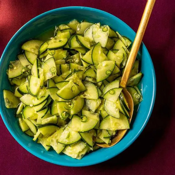 Vegan Vegetarian Thai Cucumber Salad — South east asian recipe