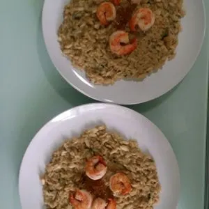 Gluten-Free Nut-Free Coffee Seafood Risotto — Italian recipe