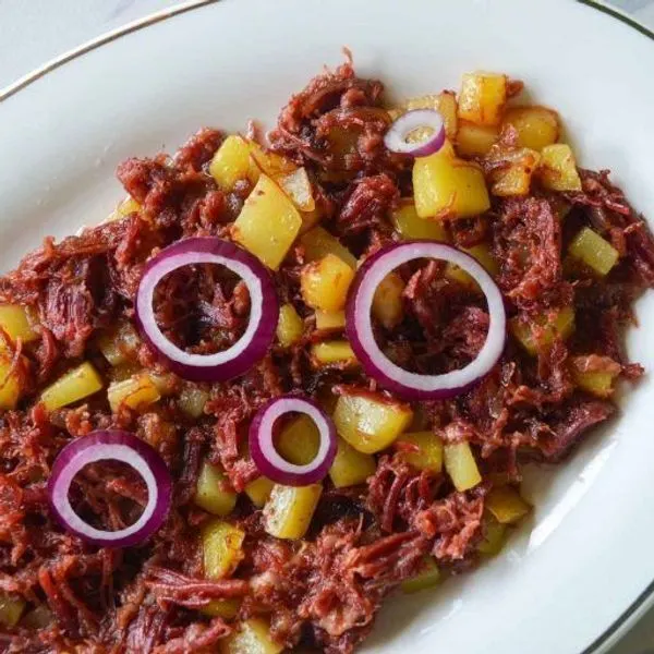 Gluten-Free Dairy-Free Corned Beef Hash — American recipe