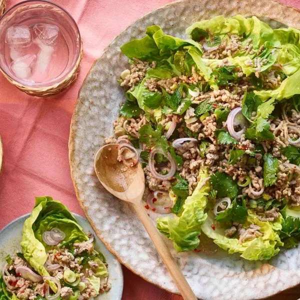 Gluten-Free Dairy-Free Thai pork larb — South east asian recipe