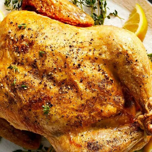 Gluten-Free Dairy-Free Air-Fryer Rotisserie Chicken — French recipe