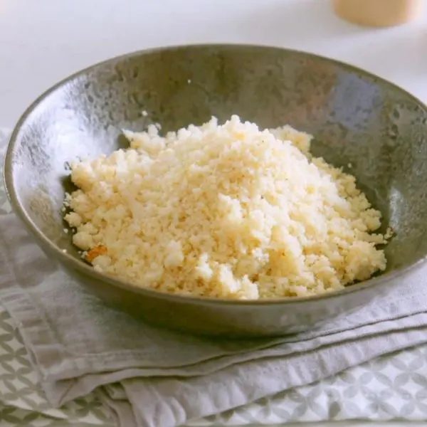 Vegan Vegetarian Cauliflower rice — Italian recipe