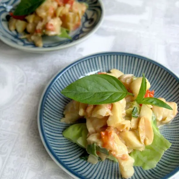 Gluten-Free Dairy-Free Shrimp Salad with Thai Flavors — South east asian recipe