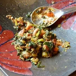 Vegan Vegetarian Indian-Style Mustard Greens — Indian recipe