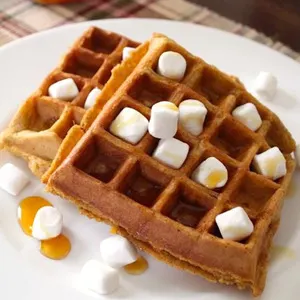 Nut-Free Shellfish-Free Gluten-Free Sweet Potato and Corn Waffles Recipe — American recipe