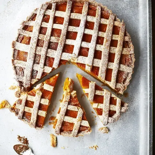 Vegetarian Nut-Free Gluten-free pumpkin pie — British recipe