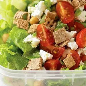 Vegetarian Nut-Free Chopped Mediterranean Salad — Mediterranean recipe