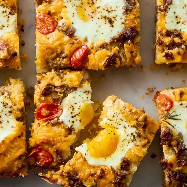 Nut-Free Shellfish-Free Breakfast Focaccia — Italian recipe