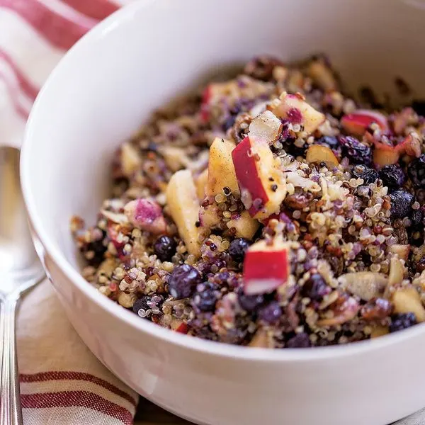 Vegan Vegetarian Quick Breakfast Quinoa — American recipe