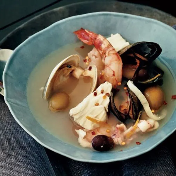 Dairy-Free Nut-Free Ligurian Seafood Soup — American recipe
