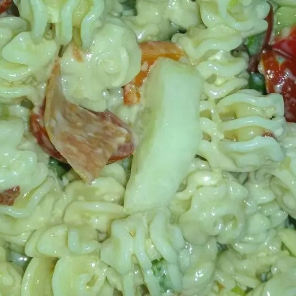 Nut-Free Shellfish-Free Creamy Italian Pasta Salad — Italian recipe