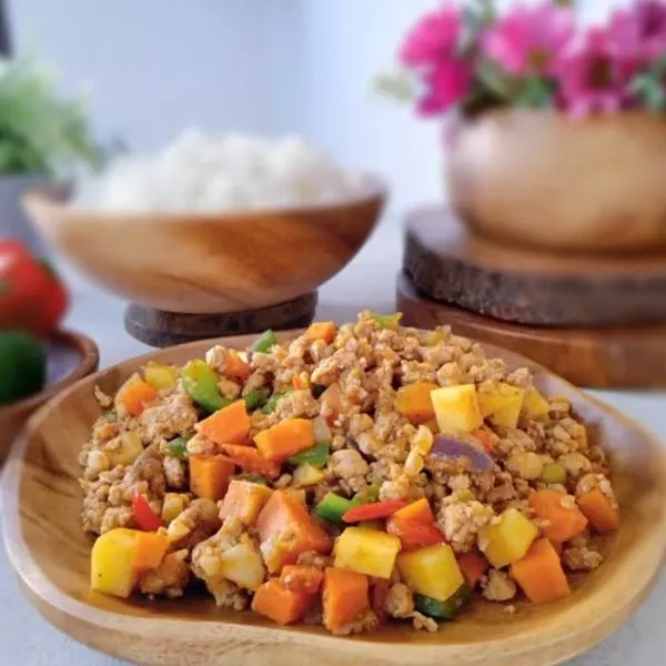 Gluten-Free Dairy-Free Pork Giniling — Mediterranean recipe