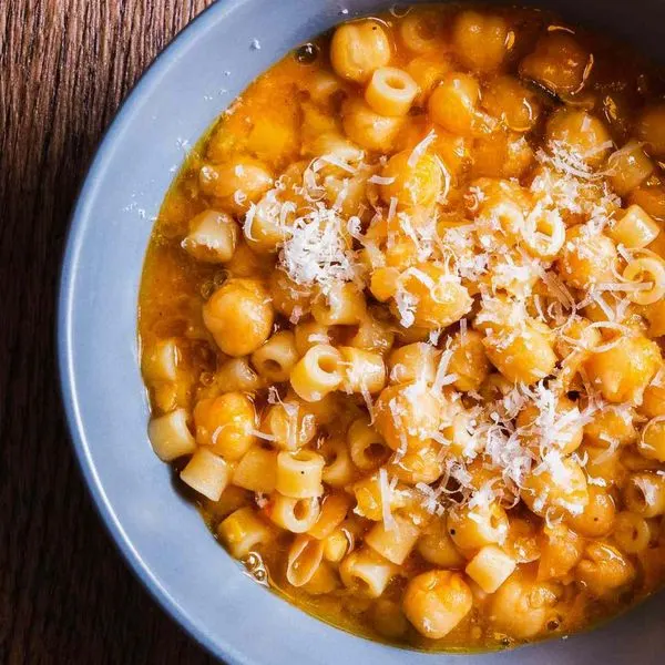 Nut-Free Shellfish-Free Pasta e Ceci (Pasta With Chickpeas) Recipe — Italian recipe