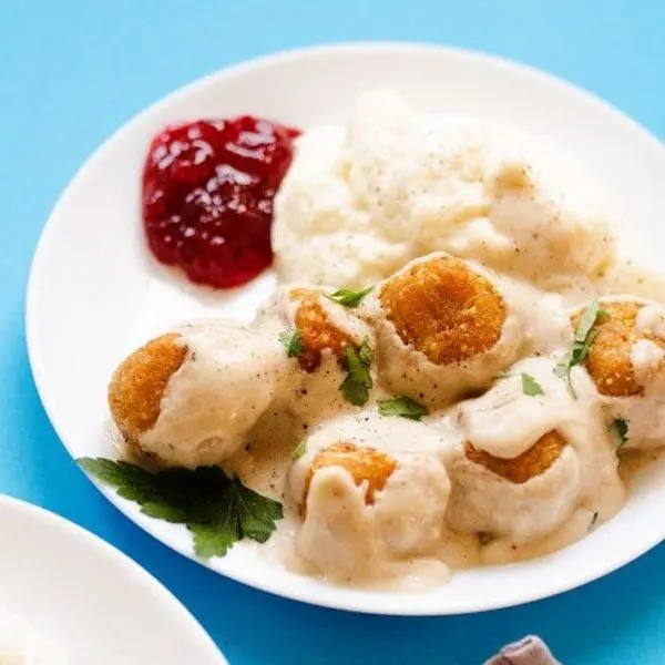 Vegetarian Dairy-Free Vegetarian Swedish Meatballs — Nordic recipe