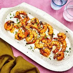 Gluten-Free Nut-Free Air-Fryer Shrimp — Italian recipe