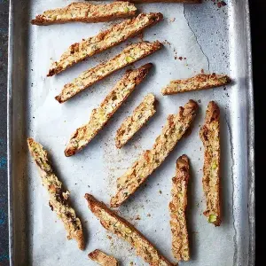 Vegetarian Nut-Free Gluten-free biscotti — American recipe