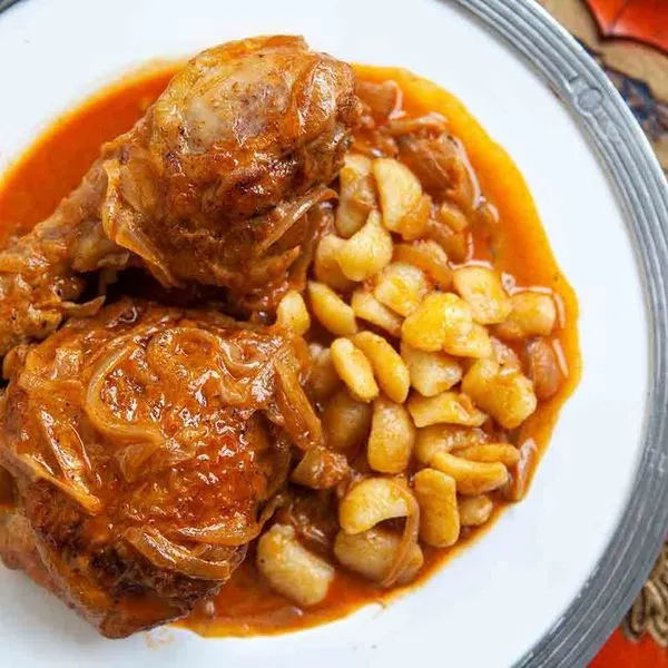 Gluten-Free Nut-Free Chicken Paprikash — Central europe recipe
