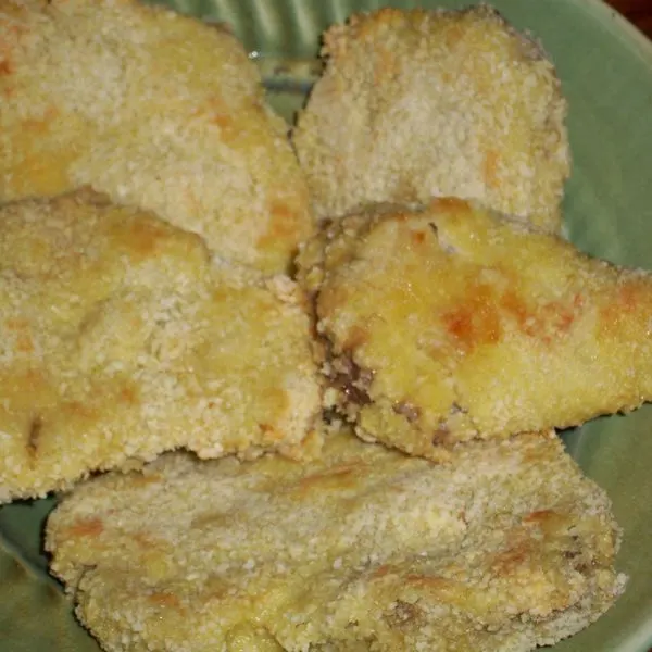Gluten-Free Dairy-Free Oven "fried" pork tenderloin medallions — American recipe