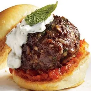 Nut-Free Shellfish-Free Mediterranean Bison Sliders — Mediterranean recipe