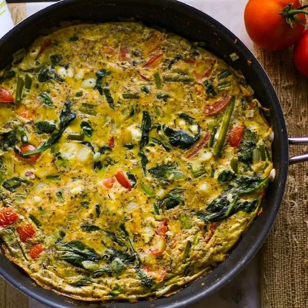 Vegetarian Gluten-Free Vegetarian Brunch Frittata — Italian recipe