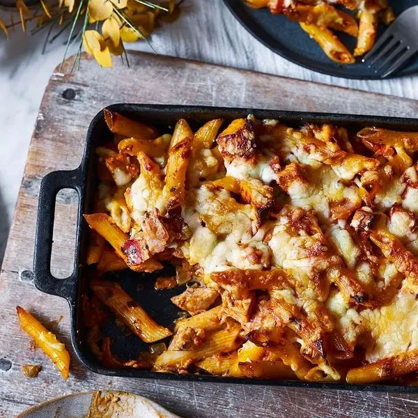Nut-Free Shellfish-Free Turkey pasta bake — American recipe
