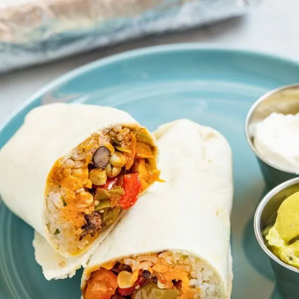 Vegan Vegetarian Vegetarian Freezer Burrito — Mexican recipe