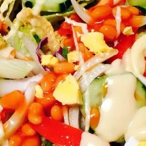 Vegetarian Gluten-Free Ghana Salad — American recipe