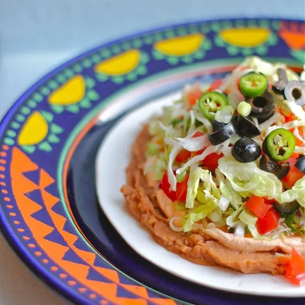 Vegetarian Gluten-Free 7 layer mexican dip — Mexican recipe