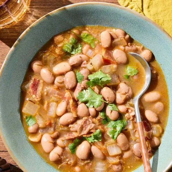Gluten-Free Dairy-Free Frijoles Charros (Mexican Cowboy Beans) — Mexican recipe