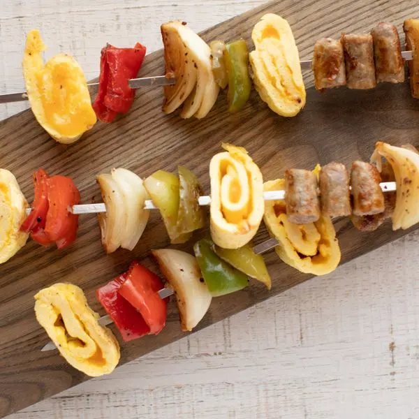 Gluten-Free Keto Savory Breakfast Kabobs — American recipe